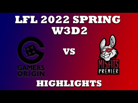 GO vs MSFP Highlights LFL Week 3 Day 2 - ⁠GamersOrigin vs Misfits Premier  [ENG Casters]