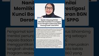 Keahlian Nanik S Deyang Jadi Kunci Bongkar Kebocoran BGN, Emrus Desak Audit Total SPPG