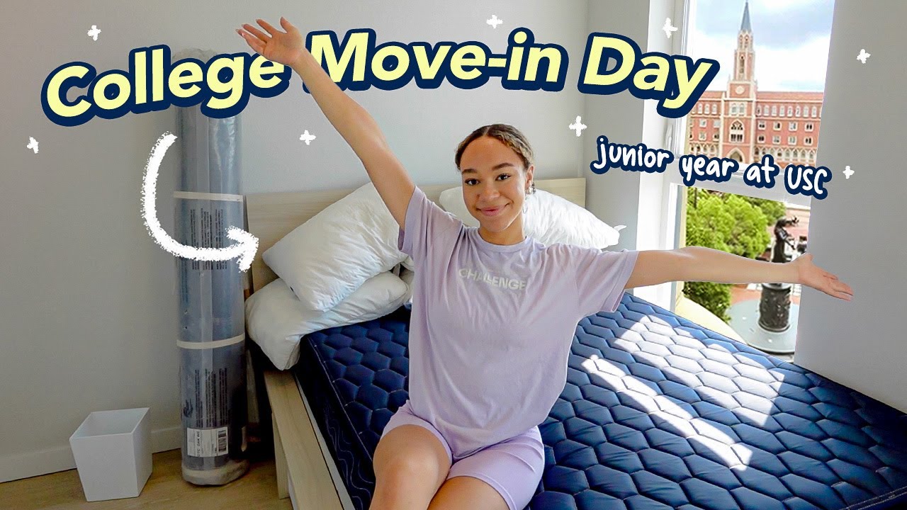 COLLEGE MOVE-IN DAY! 📦 (USC junior year, decorating my new apartment vlog)