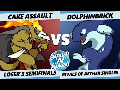 SNS5 RoA - CakeAssault (Forsburn) Vs. TUX | DolphinBrick (Orcane) Rivals of Aether Loser's Semifinal