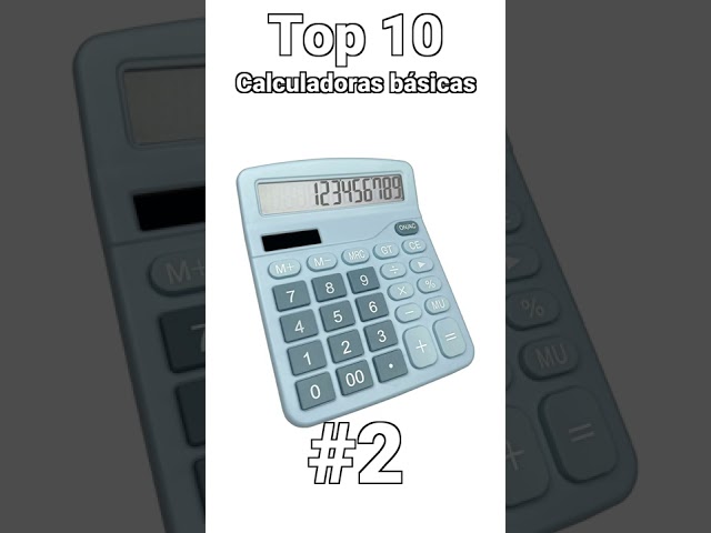 Vídeo relacionado con CASIO SL-310UC-BK - Calculadora, 0.8 x 7 x 11.8 cm, color negro