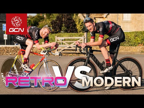 Retro TT Vs Modern Superbike 2: Is Greg LeMond's Old Bike Faster?!