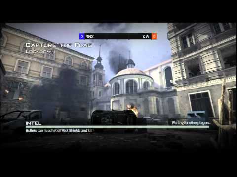 RNX vs dW Reflex GT8 Seeding Tournament - 4v4 MW3 PS3 Competitive Gameplay - Part 1