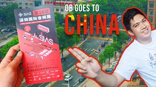 going to china to listen to earphones