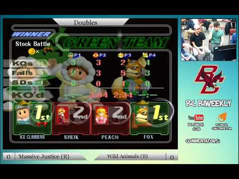 BC Biweekly 29 Doubles: Winner's Semis - Big Justice (Red) vs. Wild Animals (Green)