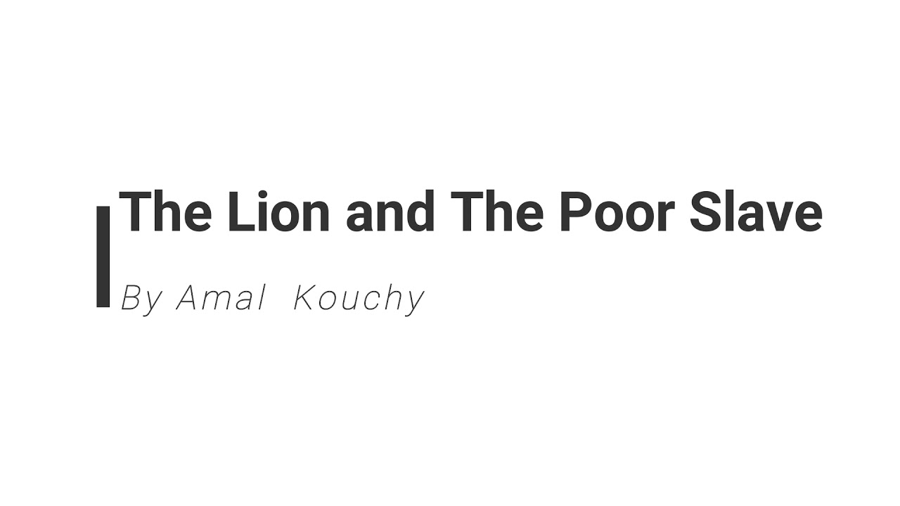 Putar video The Lion and The Poor Slave (bedtime stories ❤️) sekarang The Lion and The Poor Slave (bedtime stories ❤️)