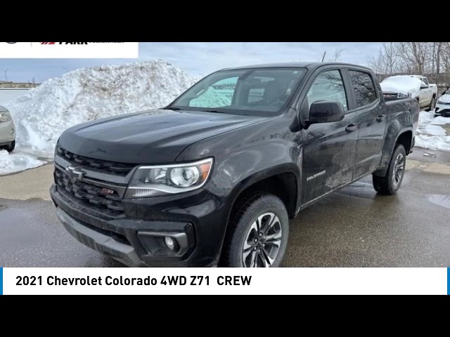2021 Chevrolet Colorado 4WD Z71 | V6 | CREW CAB | HEATED SEATS in Cars & Trucks in Strathcona County