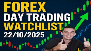 Forex Day Trading Watchlist 22/10/2025 | EURUSD,EURJPY
