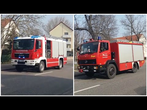 [Ölspur] RW 1, LF 20 Kats Freiwillige Feuerwehr Wanzleben