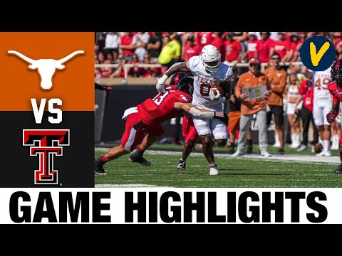 #22 Texas vs Texas Tech | 2022 College Football Highlights