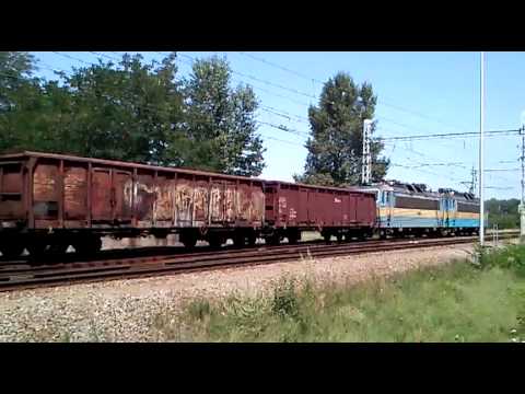 2× ČD Cargo Eso s nákladem