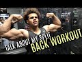 Explaining My Workout Split A Little | BEASTY BACK WORKOUT!