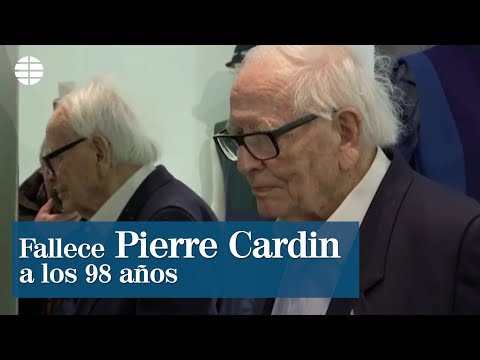 Muere el diseñador francés Pierre Cardin a los 98 años