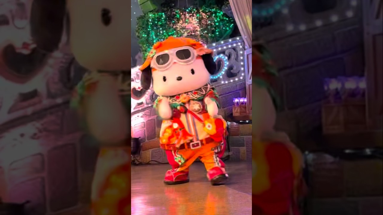 The Quest of Wonders Parade POCHACCO ポチャッコ 知恵の木前／最前列席 知恵の木 ステージ前エリア A列9番