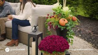 Grandin Road Welcome Fall with warmth