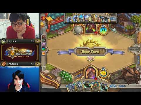 Ryvius vs Alutemu - Hearthstone Grandmasters Asia-Pacific - Week 7