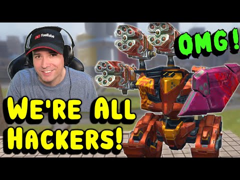 EVERYONE HACKING In This Skirmish! War Robots Funny Gameplay WR