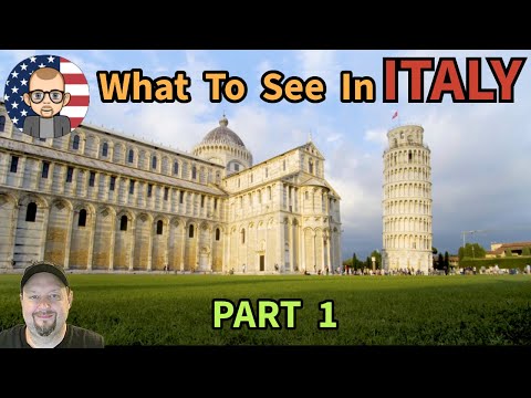 AMAA - Italy - Part 1 - Top 100 Places to Visit in Italy - Reaction by Average Middle Aged American