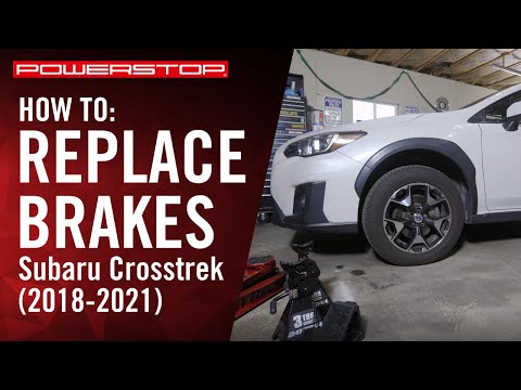 How To Replace Brakes Subaru Crosstrek (2018-2021) | PowerStop