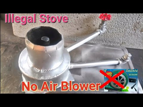 It took me 5 times to make Waste Oil Stove without air Blower