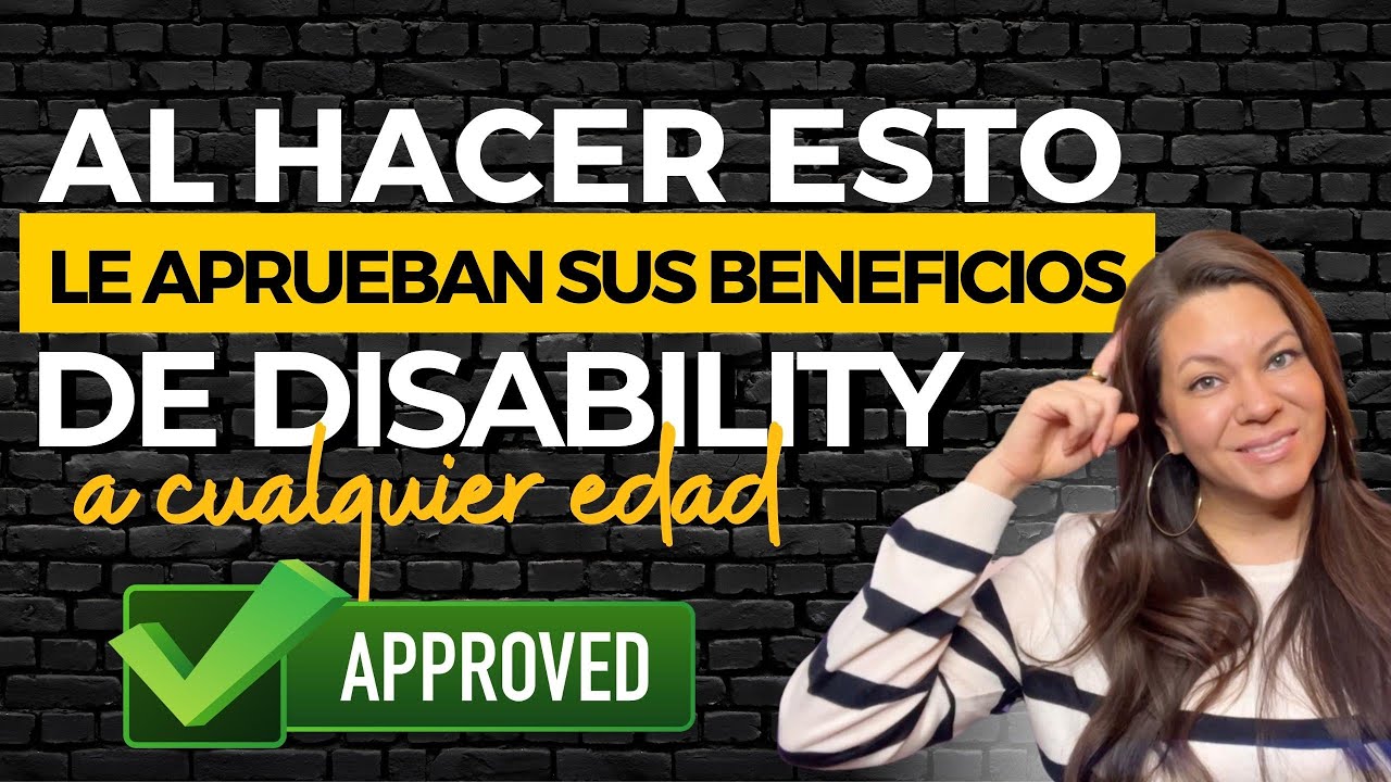Obtenga aprobación de BENEFICIOS POR DISCAPACIDAD a cualquier edad | Kat Martz