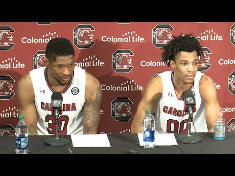 POSTGAME: Chris Silva, A.J. Lawson on Ole Miss — 2/19/19