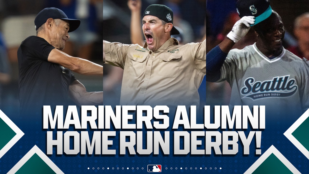Mariners legends face off in the Alumni Home Run Derby! 💪💥 (Ft. Ichiro Suzuki, Mike Cameron & MORE!)