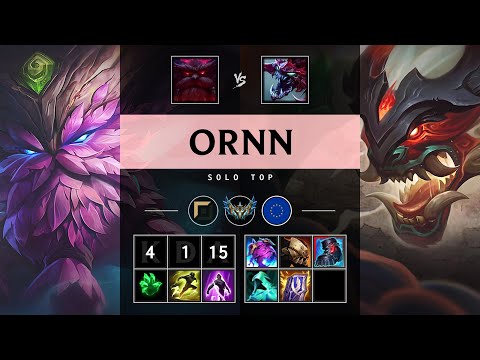Ornn Top vs Cho'Gath - EUW Challenger Patch 25.05