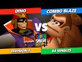 SSC 2023 Dino Captain Falcon Vs Combo Blaze Donkey Kong Smash 64 SSB64