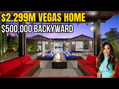 Summerlin Luxury Real Estate | $2.3M Modern Home with Bali Oasis