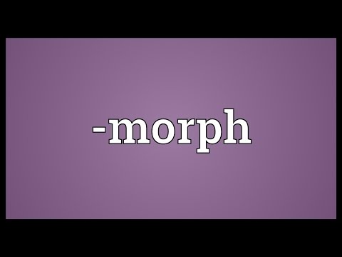 -morph Meaning