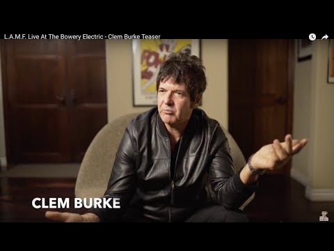 Thumbnail for L.A.M.F. Live At The Bowery Electric - Clem Burke Teaser by Wayne Kramer
