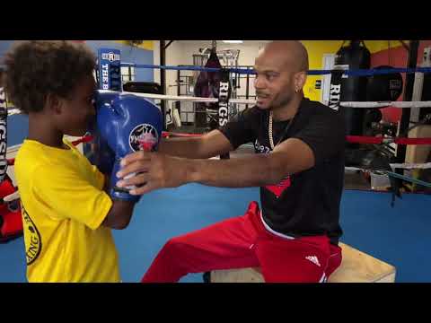 How To Teach Boxing To Any Child Age 2-3-4-5-6 -7 Years.This Video We worked, Stance, Jab & Defense