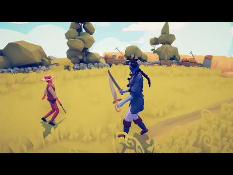 QUICK DRAW vs PIRATE TEAM - Totally Accurate Battle Simulator TABS