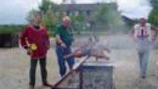 preview picture of video 'Camping & Caravanning Club Hutton Roof & HogRoast Ribchester'