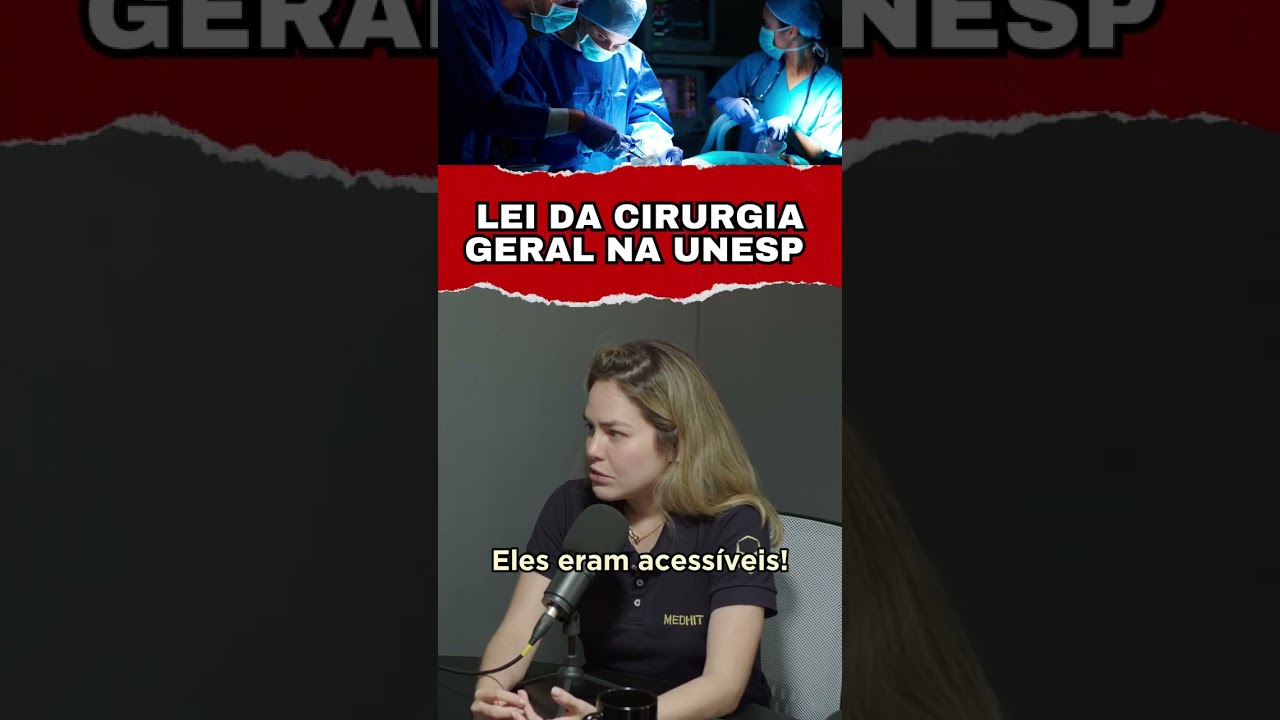 Cirurgia Geral na UNESP Parte 2 #shorts