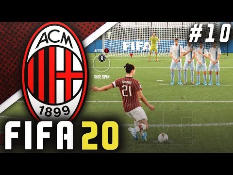 ZLATAN THE FREE-KICK GOD!! - FIFA 20 AC Milan Career Mode EP10