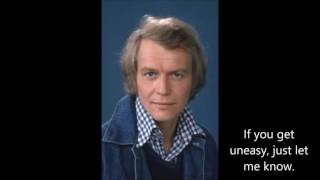 Going In With My Eyes Open   DAVID SOUL (with lyrics)