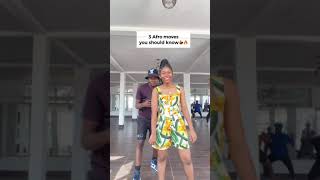 3 Afro dance moves you should know( MUST WATCH)