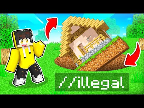 NOOB vs PRO Yapı Kapışmasında //İLLEGAL Modu ile Trolledim! - Minecraft