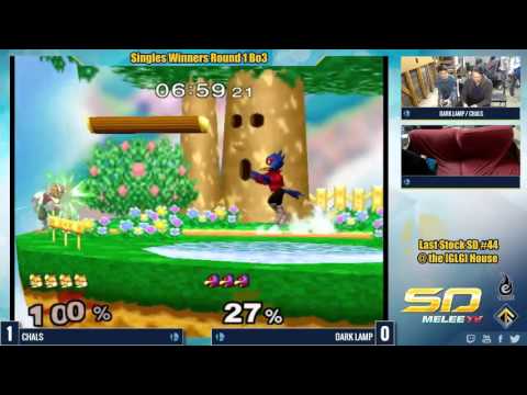 Last Stock SD #44 Singles WR1: Chals vs. Dark Lamp - SSBM