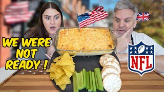 We Weren’t Ready For This… Brits Try Buffalo Chicken Dip for the First Time!