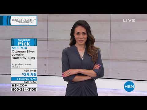 Ottoman Silver Jewelry Collection "Butterfly" Ring