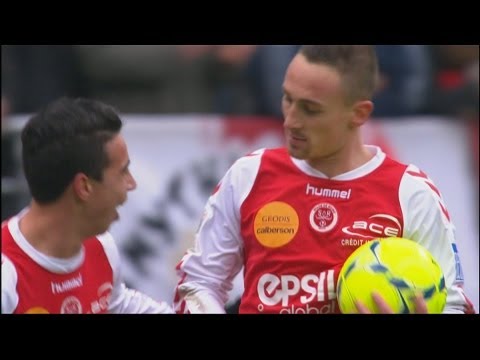 Goal Gaëtan COURTET (63') - Stade de Reims - SC Bastia (1-2) / 2012-13