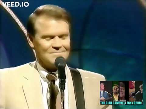 Glen Campbell Wichita Lineman  rare 1989 live performance
