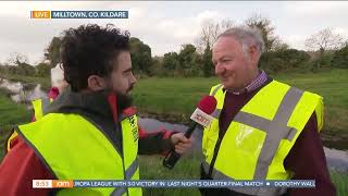 Virgin Media's Deric Hartigan and Milltown Tidy Towns Take Part in The National Spring Clean 2023