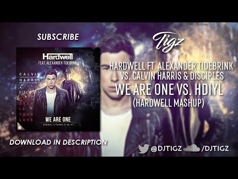 We Are One vs. How Deep Is Your Love vs. Countdown (Hardwell Mashup)
