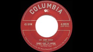 1951 HITS ARCHIVE: Hey, Good Lookin’ - Frankie Laine &amp; Jo Stafford