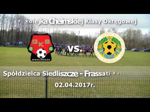 2017.04.02 Spółdzielca Siedliszcze - Frassati Fajsławice 1:3. skrót meczu