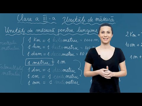 Unitati de masura pentru lungime - Matematica - Clasa a III-a